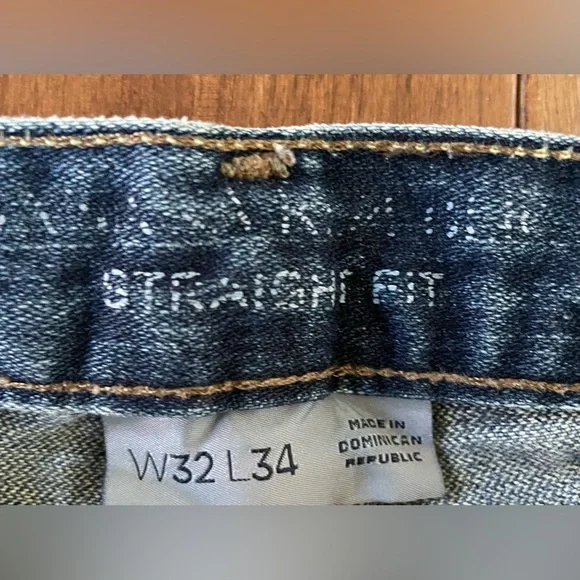 Men’s Banana Republic Straight Fit Jeans 32 x 34 - Picture 3 of 6